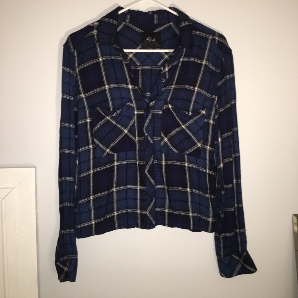 rails flannel sz S